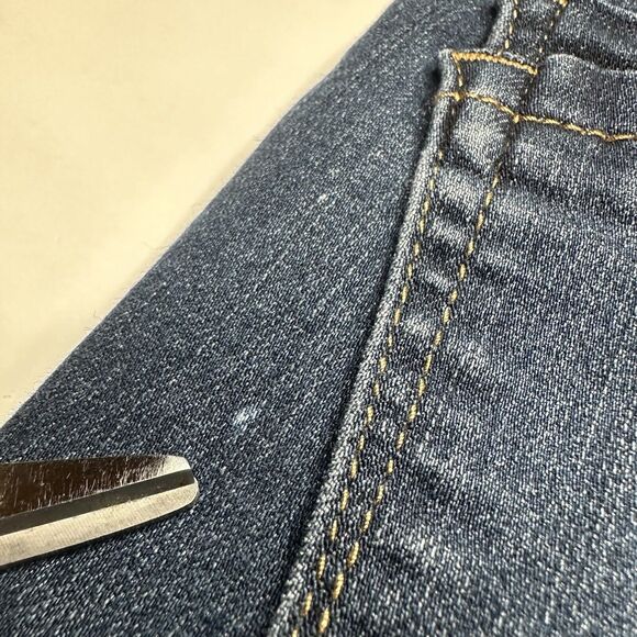 Democracy Ab Technology Skinny Jeans 6 Stretch Denim Slimming Booty Lift *Flaw - Picture 11 of 12